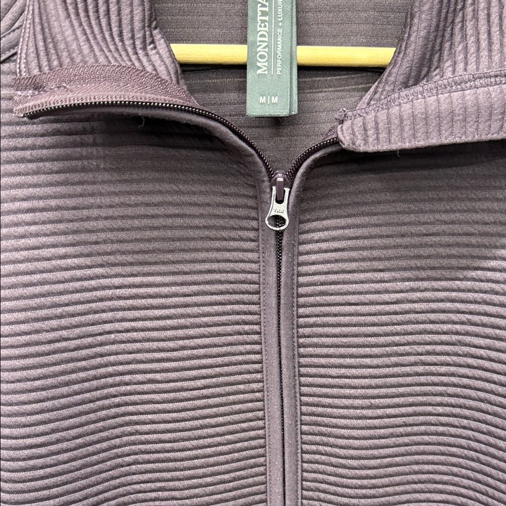 Mondetta Plum Ribbed Jacket - Picture 4 of 5